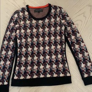 Rag & Bone like new wool geometric sweater - XS